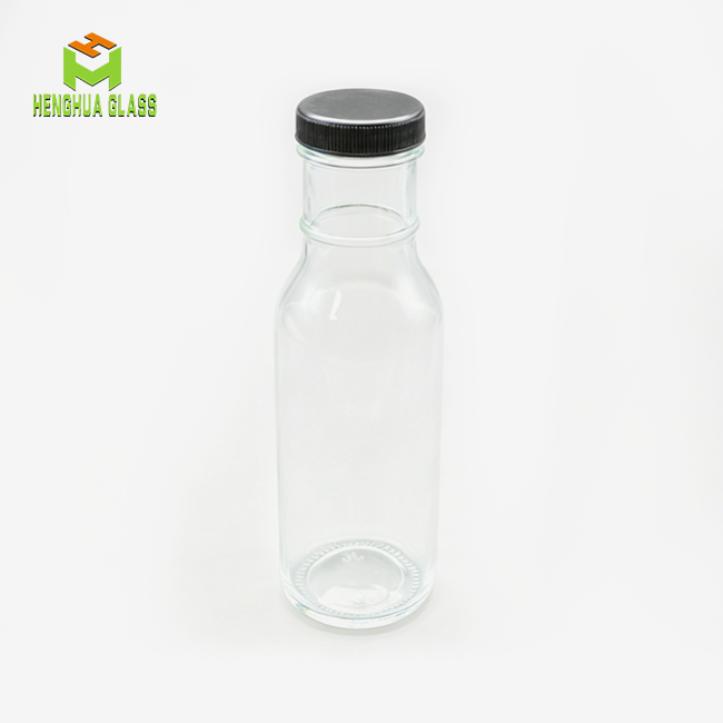 12oz Long Ring Neck Ketchup Woozy Glass